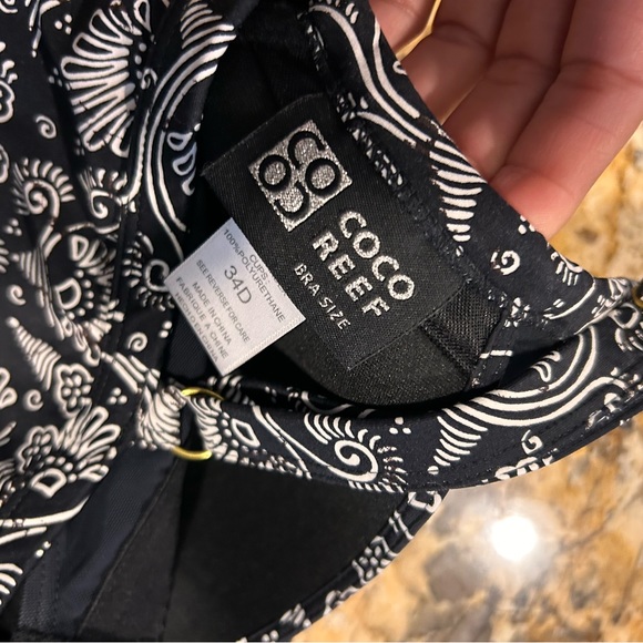 Coco Reef tankini top size 34D - Picture 4 of 4
